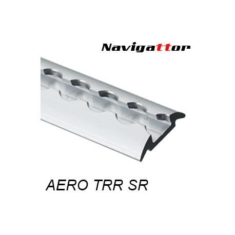 AERO Track Rail rounded silver 2m