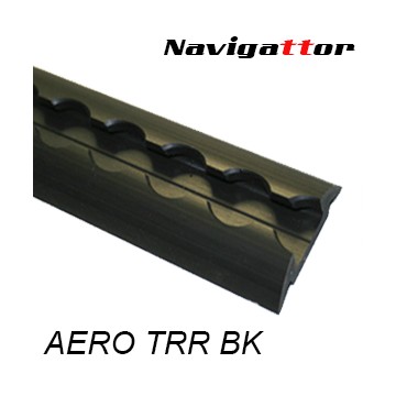 AERO Rail rounded black 2m