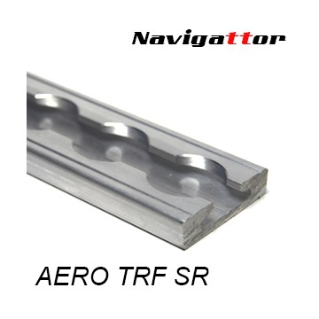 AERO Rail flat silver 2m