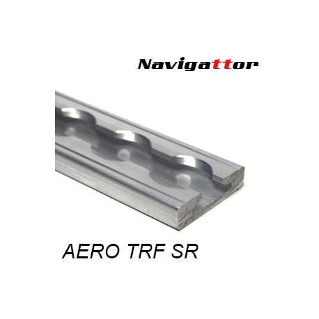 AERO Rail track flat silver 2m